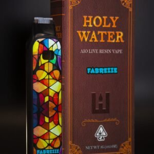 holy water live resin disposable